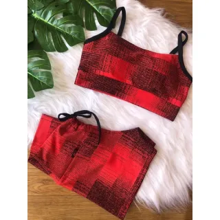 Conjunto para Academia Top com Bojo + Short Jacar - variados