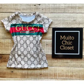 Inspiração marcas famosas - Camiseta T-shirt Baby e infantil - Modelo 1