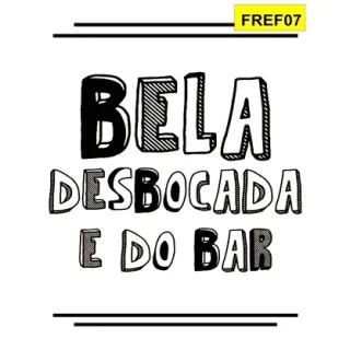 Placa Frases Feminista Decorativa - 20 opções - FREF08