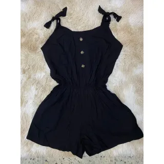 Macacão Macaquinho Plus Size Feminino GG G1 G2 - bordo 22