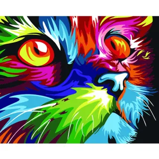 Pintura A Cores Por Números - Drofe (40X50 Cm) - 1464