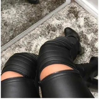 Promoção - Calça Feminina Legging Skiny Cirre Brilho Com Cinto Moda Blogueira - Shorts Com Cinto