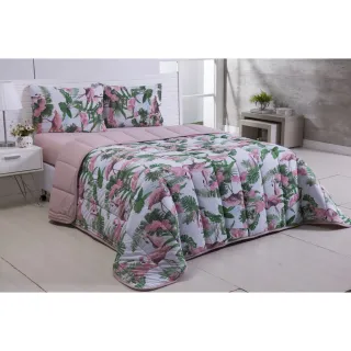 Cobertor de Malha Estampado Dupla Face Casal Queen - Borboletas