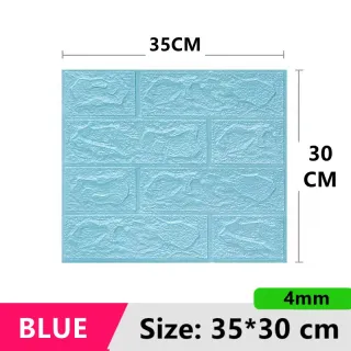 Decoração de casa com Papel de parede 3D autoadesivo a prova d'água - Pink