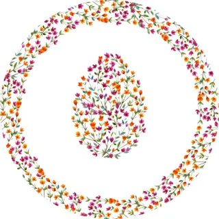 Jogo Americano Decoração Estampado Páscoa Sousplat 35cm - Coelho Bambi