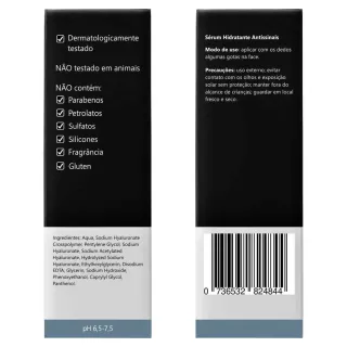 Kit Hialurônico + Niacinamida + Mandélico: 3 Séruns Principia - Único