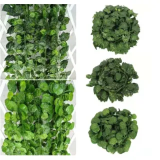 Planta Artificial Ivy Vine Folha Garland - Decoração de Casa - Único