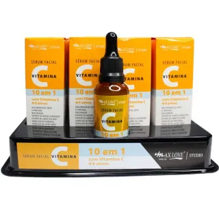 Pronto Entrega - Sérum Facial Max Love Vitamina C 10 EM 1 com 9 Ativos - Único