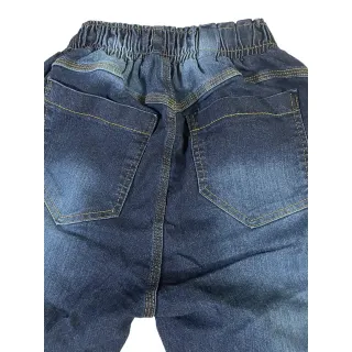 Calça Jogger Feminina Jeans Cos Elástico Blogueira JOG01 - Azul