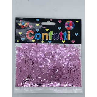 Confetes Metalizados 15g - Bexiga Topo de Bolo Festas Carnaval - Preto-P