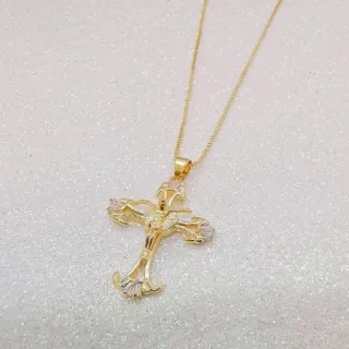 Pingentes Feminino Com Zirconia Requintados - Colar Para Festa - M03