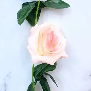 Decoração de Casamento com Corrente Artificial de Rosa Flor - 2.4M - Chocolate