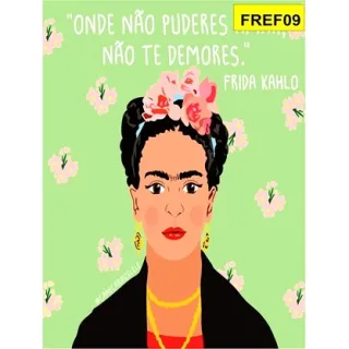 Placa Frases Feminista Decorativa - 20 opções - FREF08