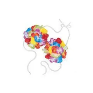 Fantasia Carnaval Top Havaiano - Único