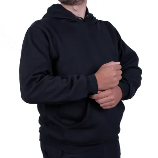 Capuz Clássico Masculino Blusa de Frio - Preto