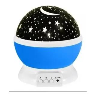 Abajur Projetor Estrela Galaxy 360º - Luminária Star Master 802