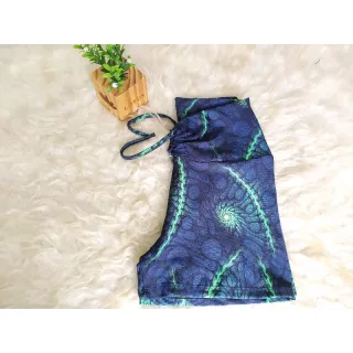 Fitness GG frontal alta cintura corda shortinho - Fuccia