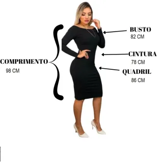 Vestido Canelado Manga Longa Ombro a Ombro - Feminino Midi - Pink