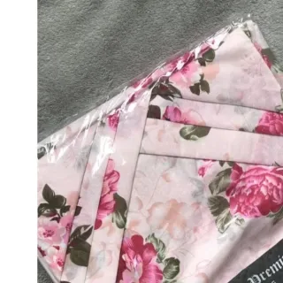 Jogo de lençol + Kit edredom casal estampado - 08 peças - Floral Sortido