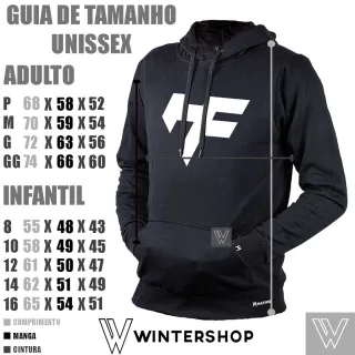 Casaco de Moletom com Toca e Bolso em Cores Variadas - Blusa de Frio - Cinza-Branco