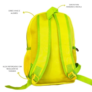 Impermeável Mochila Infantil Bichinhos Animais Zoo Escolar Menino Menina Resistente - Frozen Rosa 2