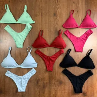 Bojo forrado Biquini asa delta aviador blogueirinha - Camuflado