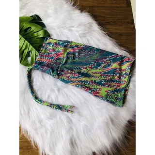 Rolitê academia cintura alta, short treino crossfit - variados