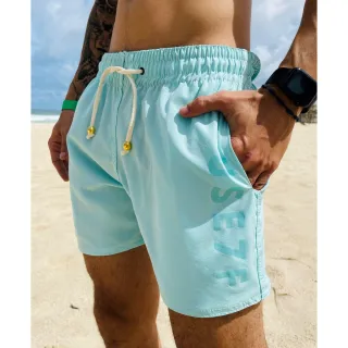 Premium Treino Musculação Praia Cor Liso Masculino Short - Salmão - etiq (Elastano)