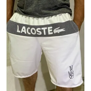 Novidade Bermuda Masculina Verão 2022 - Treino, Lazer e Academia - Bermuda Lacoste Vermelha