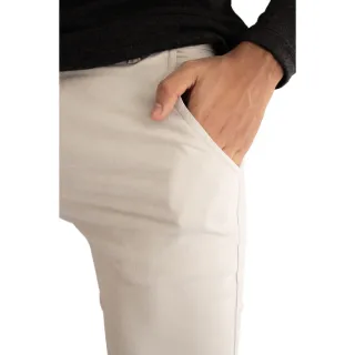 Bolso Embutido Calça Sarja Masculina Social Esporte Fino Brim - Verde Militar