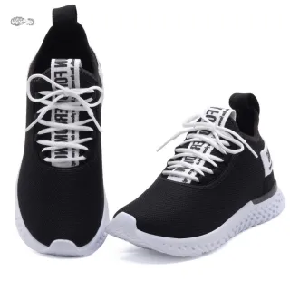 Promoção Tênis Esportivo Masculino Caminhada Academia - Oferta - Preto