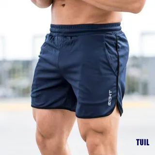 Short de Corrida Esportivo Masculino para Verão - Secagem Rápida - Azul Marinho