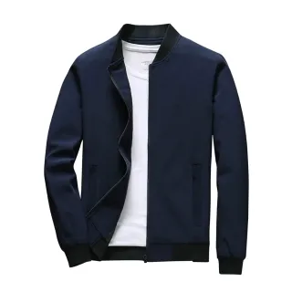 Blusa Bomber Corta Vento Masculina Leve Casual - Cinza Escuro