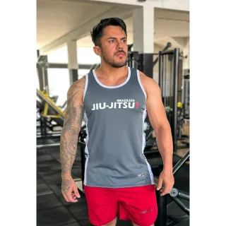 Fitness Masculina Regata Cavada - Camisa Black skull preta