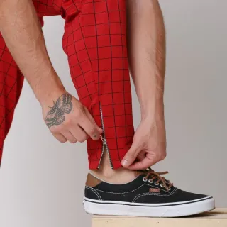 Vermelho Calça P. Roma Santo Luxo Man Masculina - 44 - GG