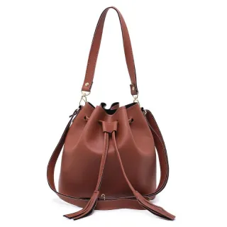 Acompanha 2 alças: Bolsa feminina saco - Marfim