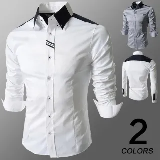 Modelo Exclusivo - Camisa Social Slim Fit Manga Longa
