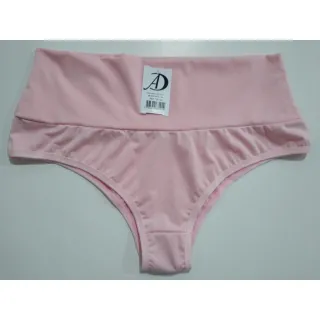 Calcinha básica com cós alto - REF129 - Azul