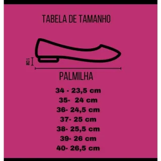 Rasteira Sapatilha Feminina Bico Fino S085 - N° 38