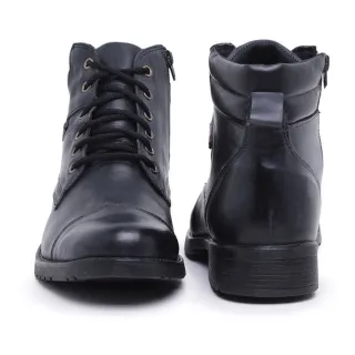 Romacini Coturno Masculino em Couro Legítimo - Marrom