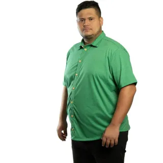 Tamanhos G1 G2 G3 Camisa Masculina Plus Size Malha Fresca - Militar