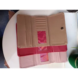 Promoção Kit Modernas Chanel - 3 Carteiras Femininas de Mão - Todas marfim