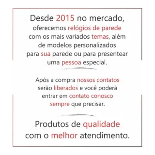 Relógio Decorar Parede Santa Ceia 30cm - Único