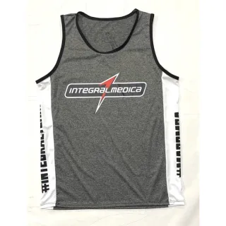 Camiseta Médica Regata Integral - Vermelha