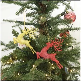 Árvore de Natal - Kit Pendente 19 Peças - Dorado