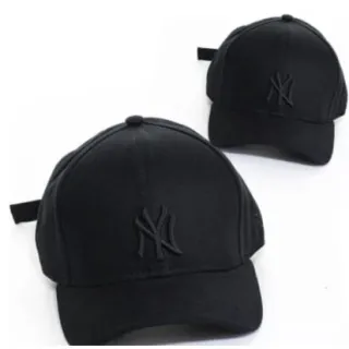 Lançamento Boné Trucker Snapback New York Masculino Feminino - PRETO COM PRETO