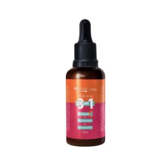 Max Love Sérum Facial 30ml: Vitamina C, Rosa Mosqueta e Ácido Hialurônico - Único