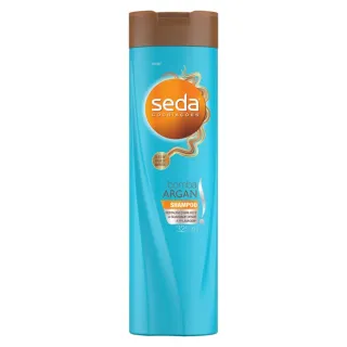Shampoo Anticaspa Seda Todos Tipos de Cabelo 325 ml - Hidratação Intensa com Ceramidas, Babosa e Óleos - Pretos Luminosos