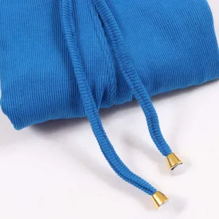 Confortável calça moletom feminino ribana cintura alta fitness - ÚNICO(Veste Manequins 36 e 42)