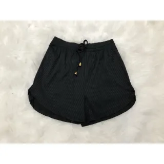 Shorts Academia Malha Canelada Ponteira 2023 Curto - CORES VARIADAS